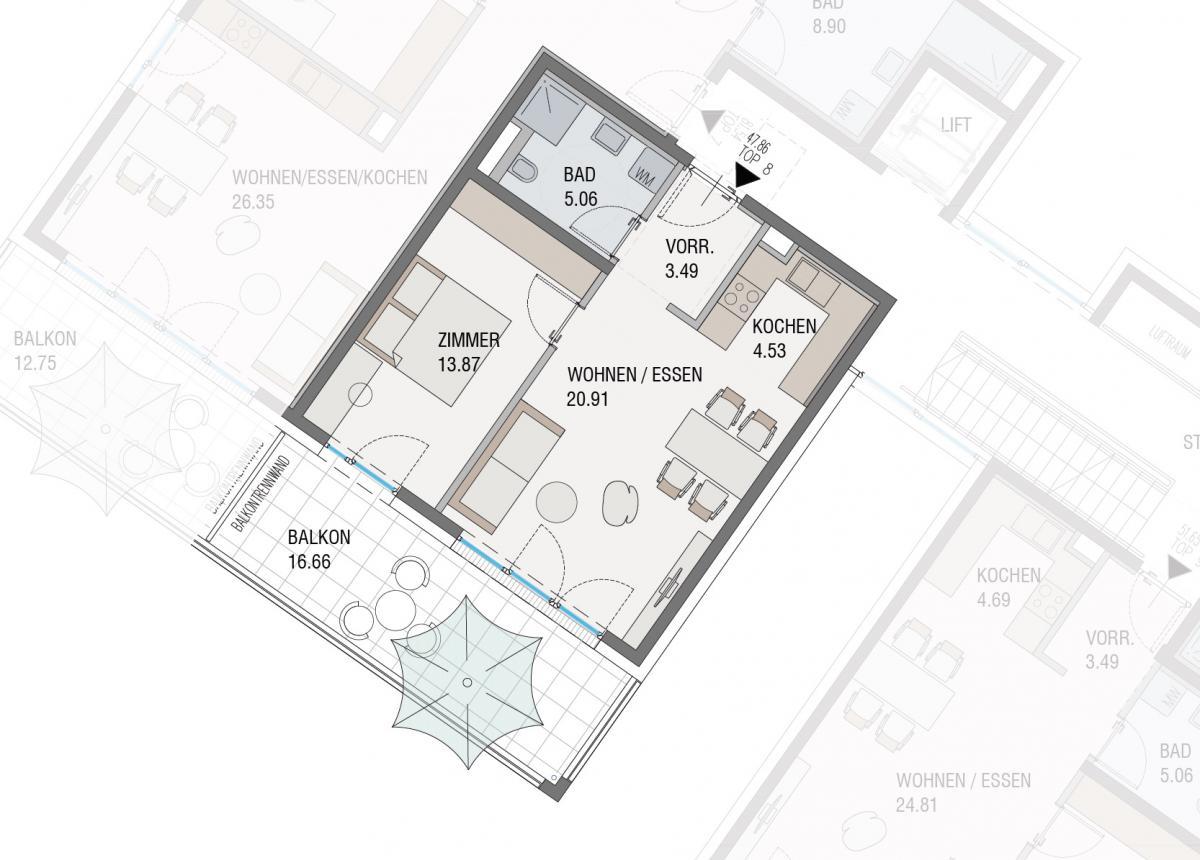 Projekt erfolgreich vermarktet! Neubau-Projekt LIVING FULPMES III im Stubaital in Fulpmes
