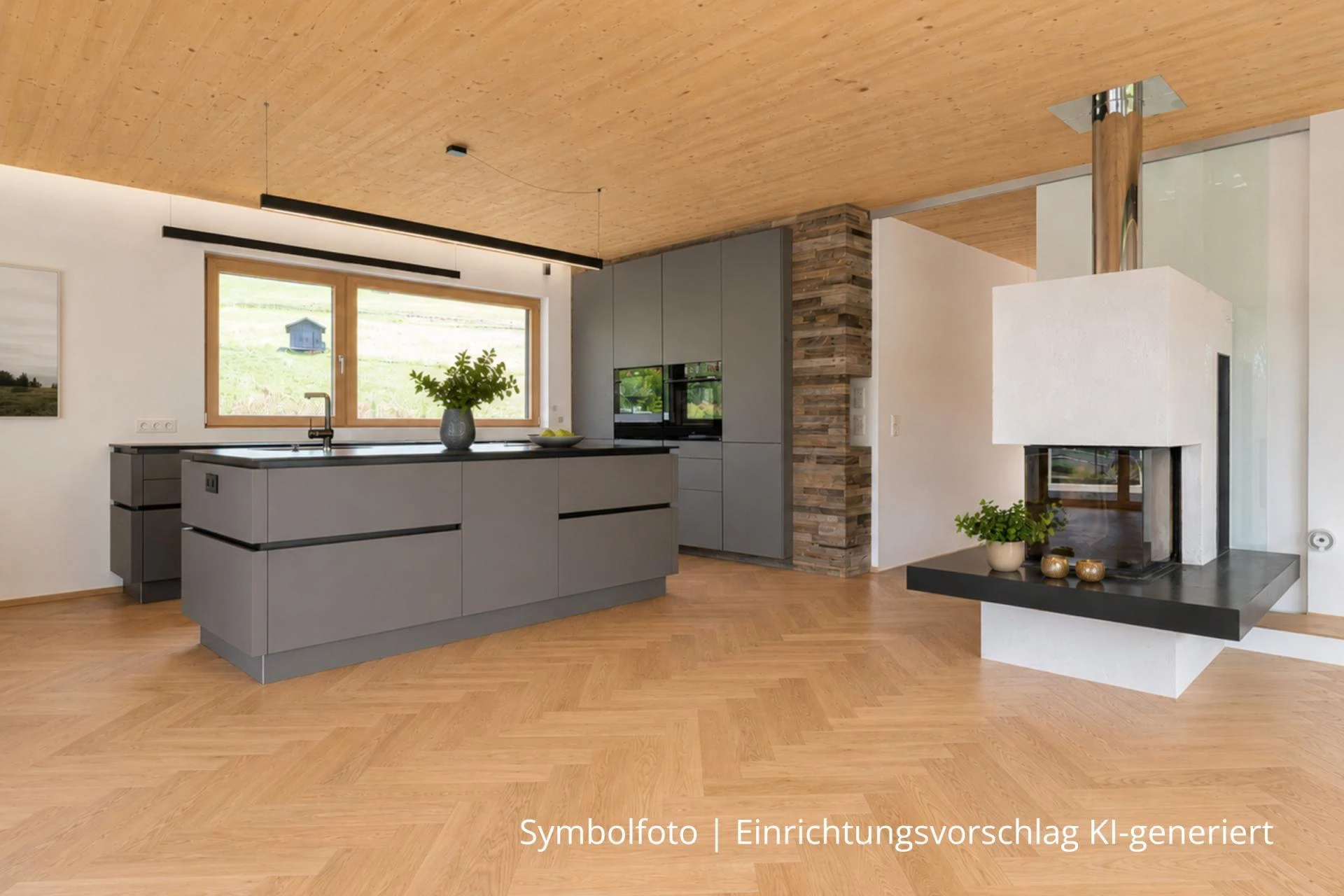 Einzigartiges Zuhause auf 132 m² mit weitläufiger Terrasse und Kachelofen