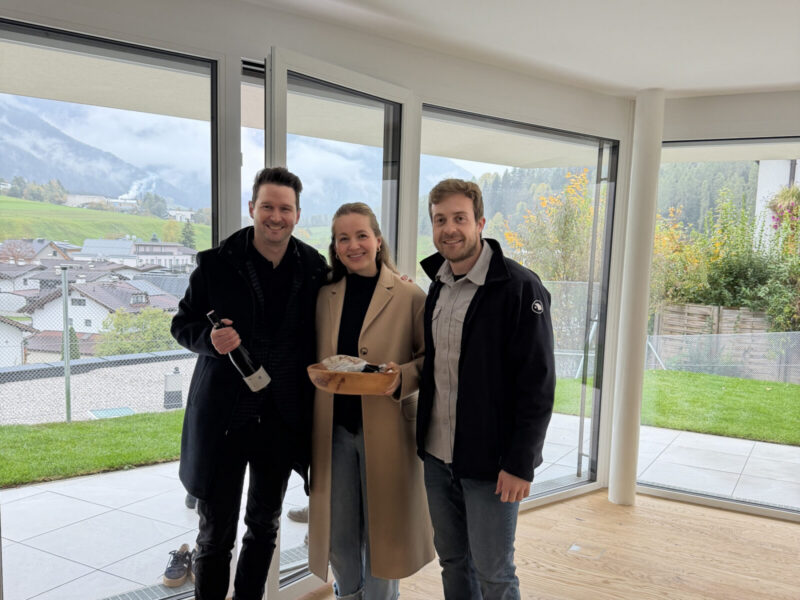 Wohnungsübergabe in Fulpmes: SONNEGG und HIMMELREICH