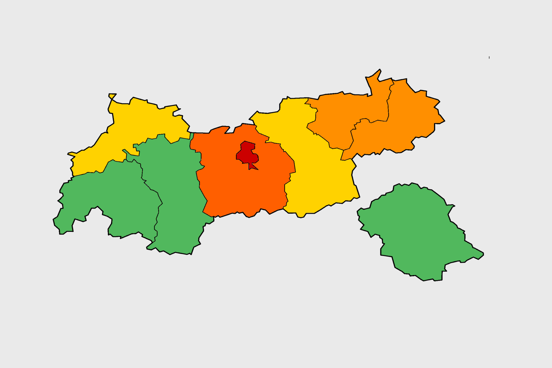 Gewerbegrundstücke in Tirol - aktuelle Preise nach Bezirk